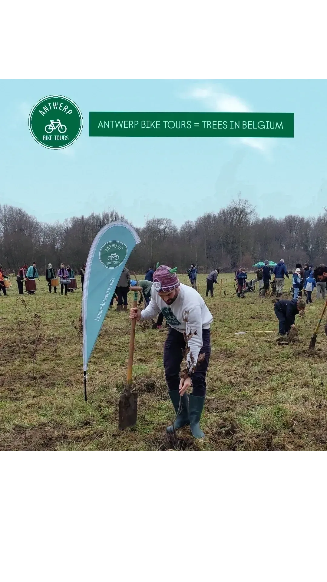 2ème action de plantation d'arbres en 2024